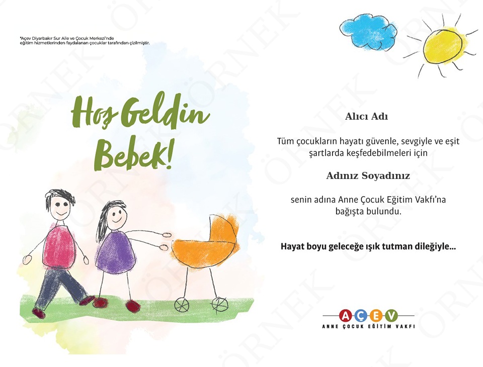 Hoş Geldin Bebek Sertifikası