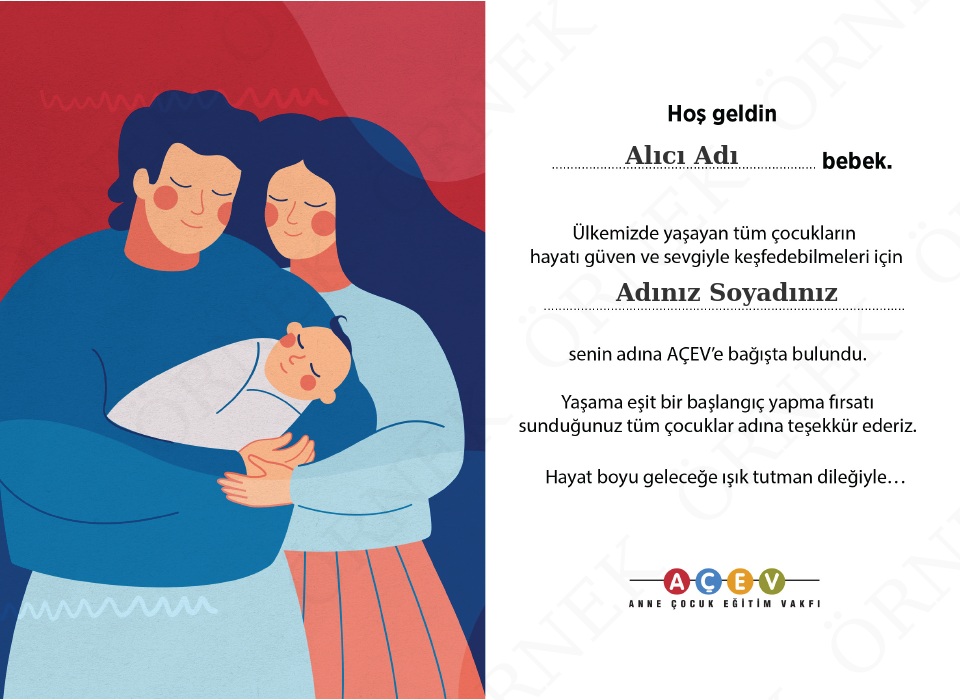 Hoş geldin Bebek Sertifikası