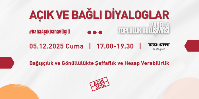 “Açık ve Bağlı Diyaloglar” Topluluk Buluşmalarımız Başlıyor!
