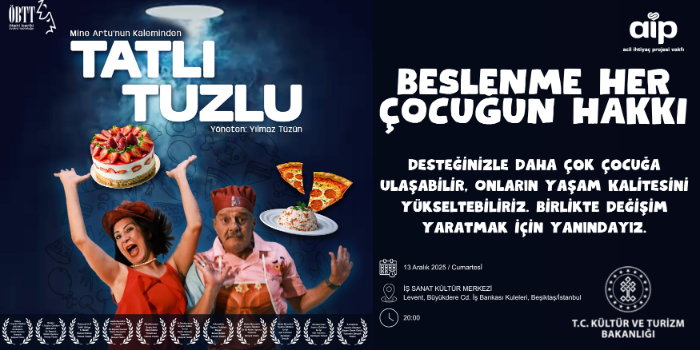 TATLI TUZLU (Tek Perde Komedi) - Gülümsetirken Umut Veren Bir Oyun