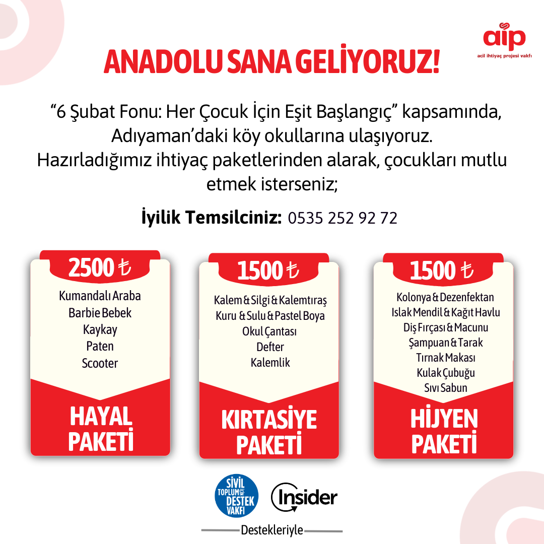 ANADOLU SANA GELİYORUZ! ADIYAMAN