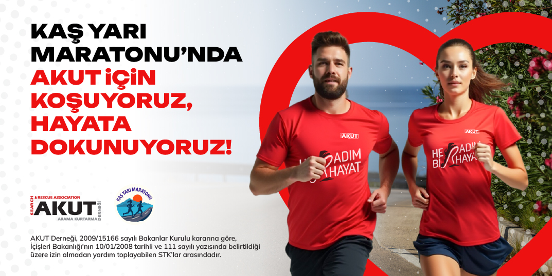 Kaş Yarı Maratonu 2025 - Her Adım Bir Hayat