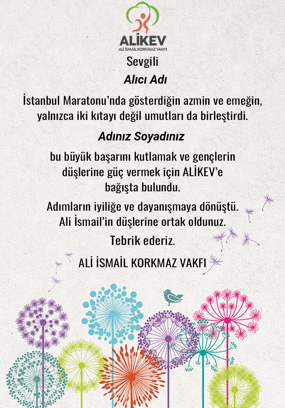 Koşucu Sertifikası