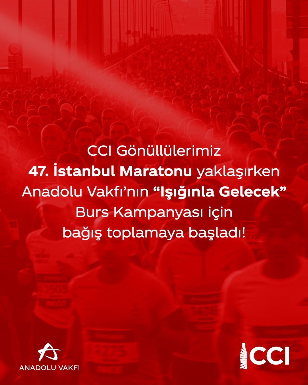 CCI ile İyiliğe Adım Adım Koş!