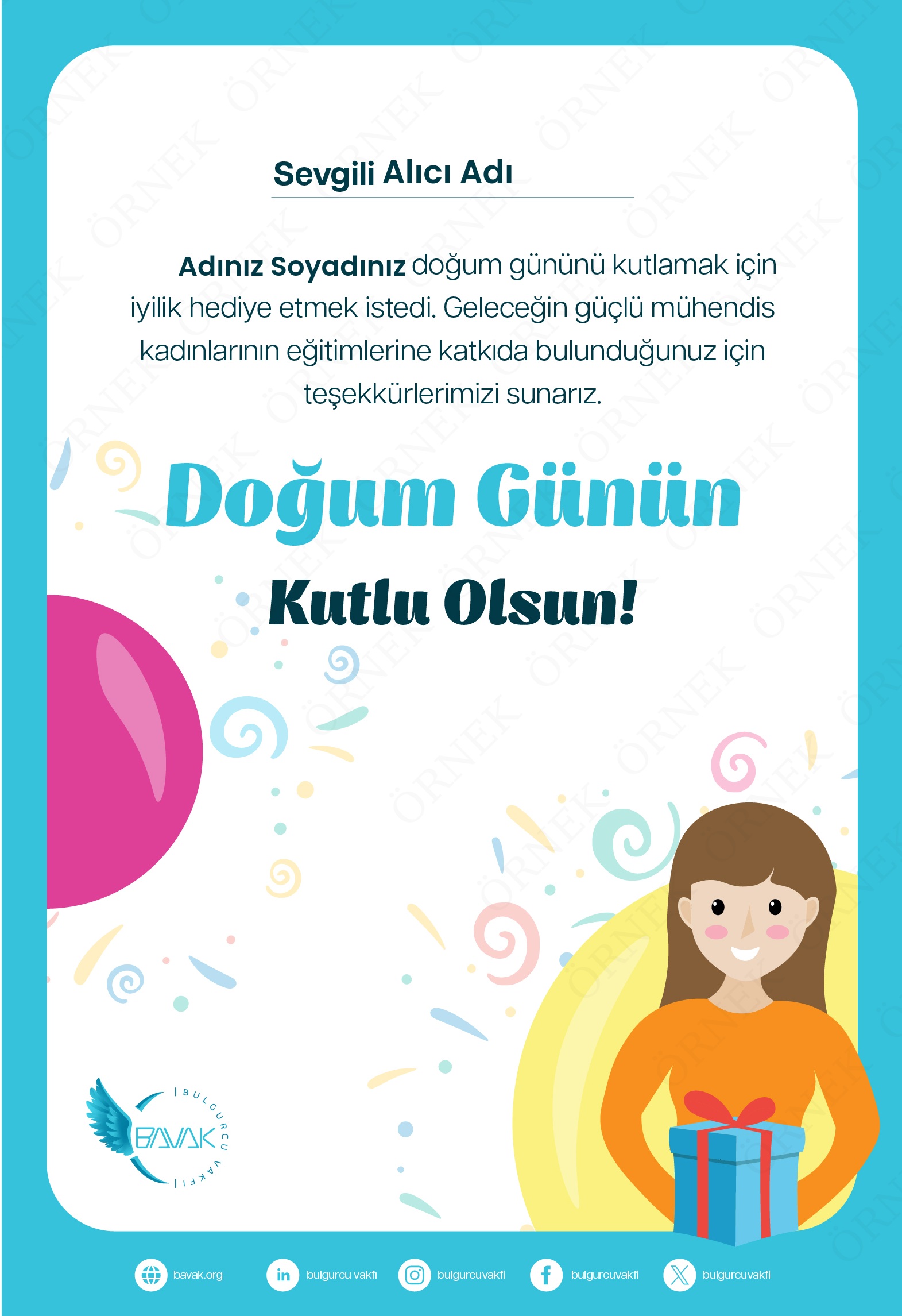 Doğum Günü Sertifikası 5