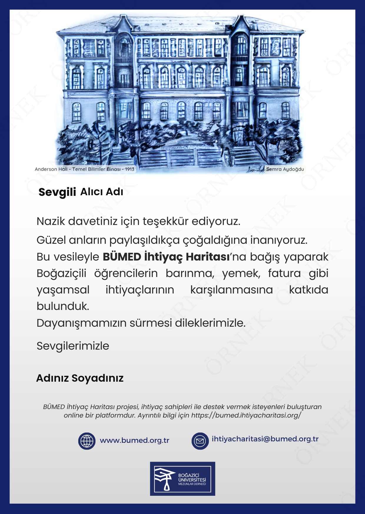 Davetiniz için Teşekkürler - 2