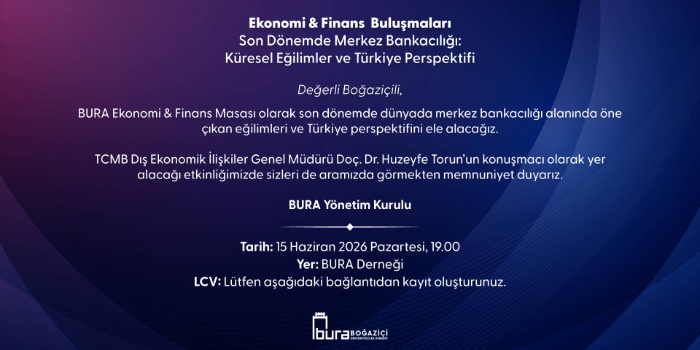 Ekonomi & Finans Buluşmaları - 15 Haziran