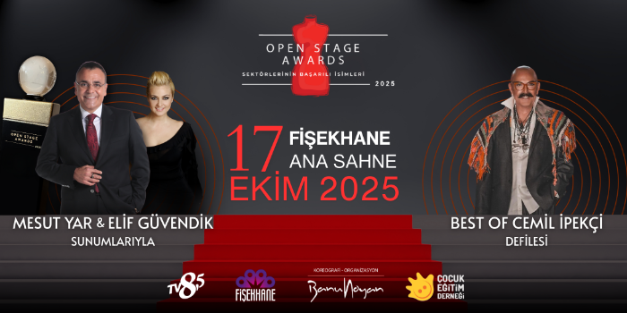 OPEN STAGE ÖDÜL TÖRENİ & BEST OF CEMİL İPEKÇİ