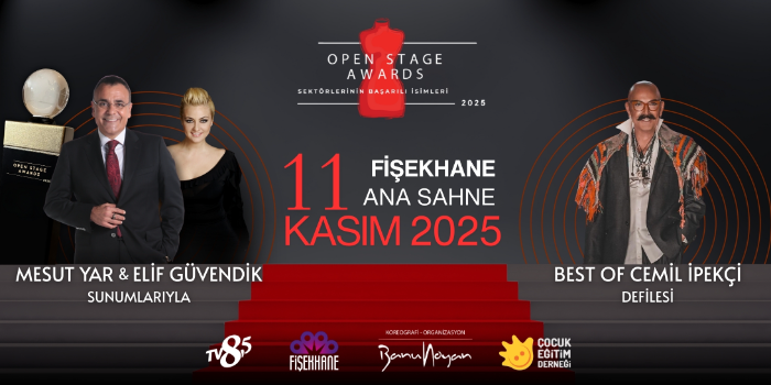 OPEN STAGE ÖDÜL TÖRENİ & BEST OF CEMİL İPEKÇİ