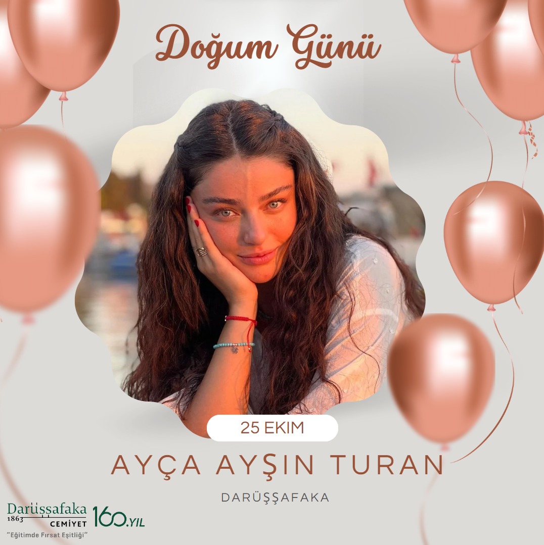 Ayça Ayşin Turan Doğum Günü Bağışı