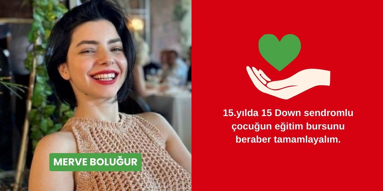 Türkiye Down Sendromu Derneği'nin 15. Yılında da Yanındayız