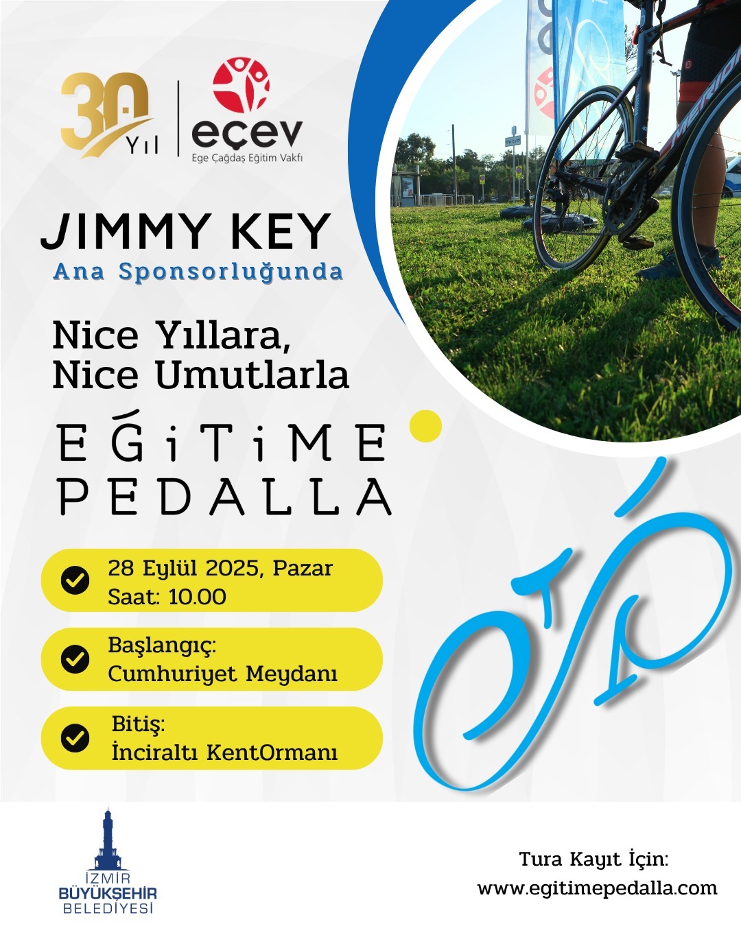 Karya Tuncer Eğitime Pedalla Bağış Kampanyası