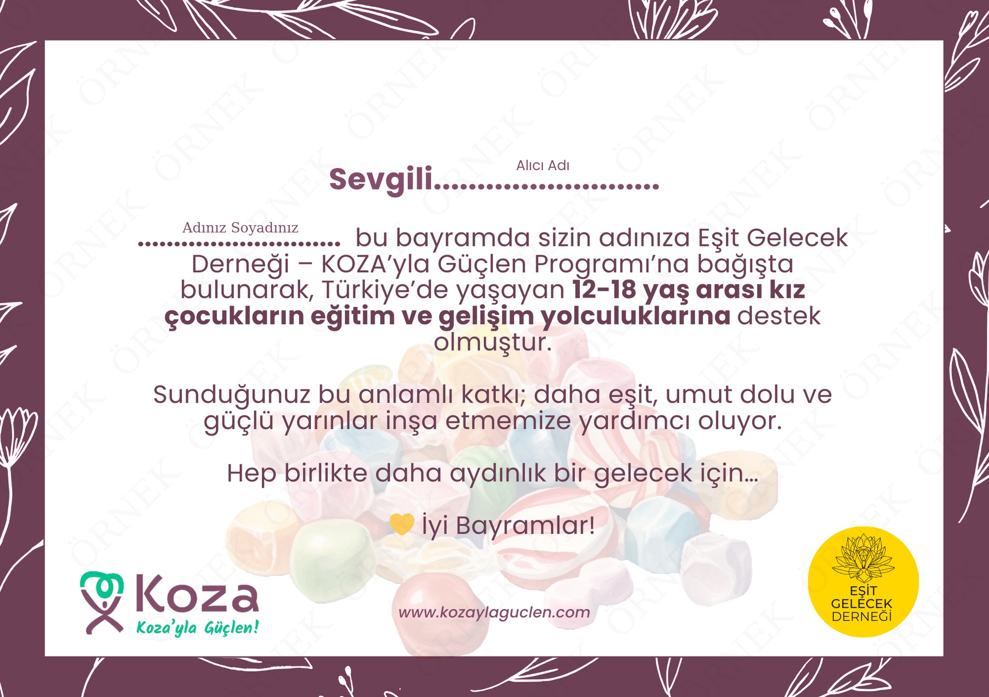 İyi Bayramlar!