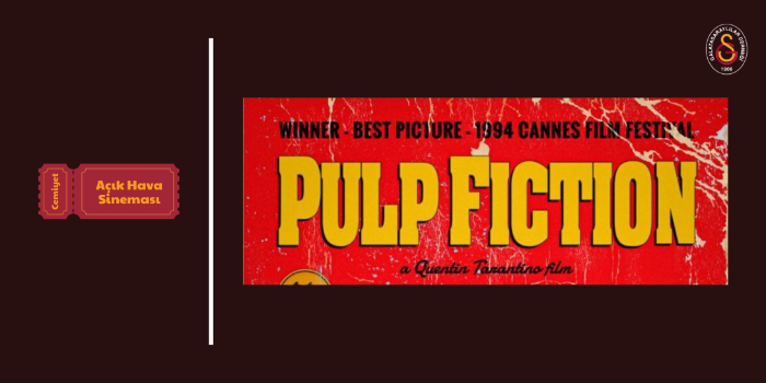 Cemiyet Açık Hava Sineması-Pulp Fiction