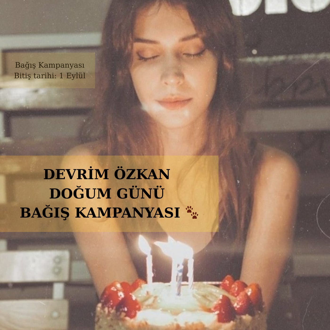 Devrim Özkan Doğum Günü Bağış Kampanyası