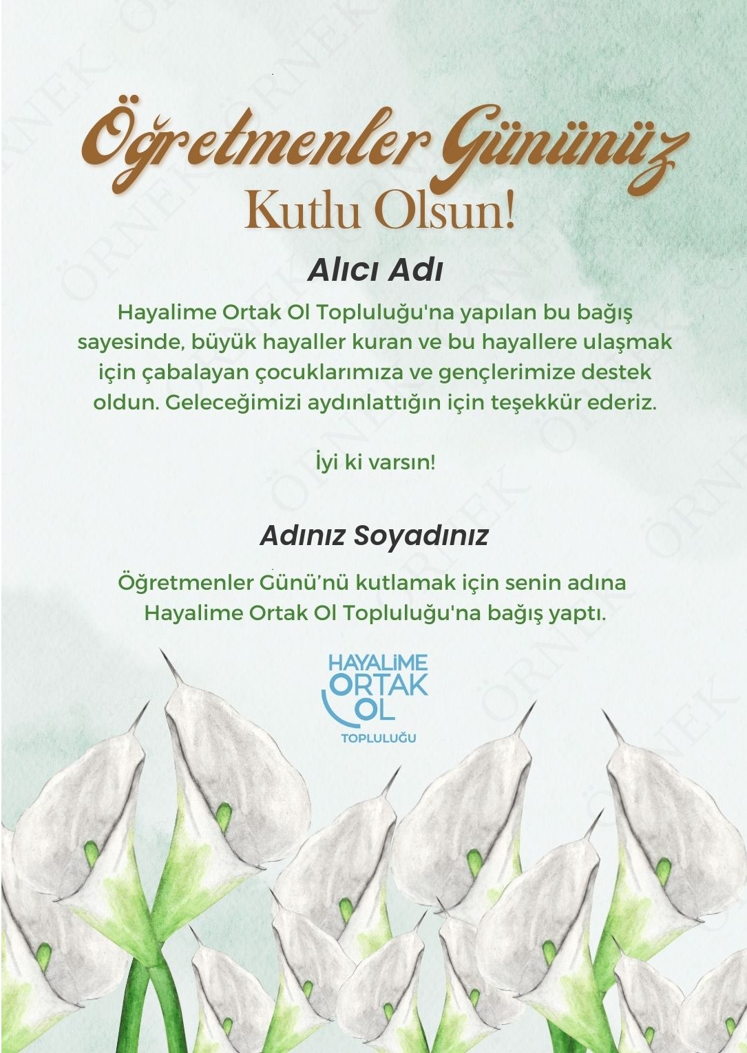 Öğretmenler Günü 2