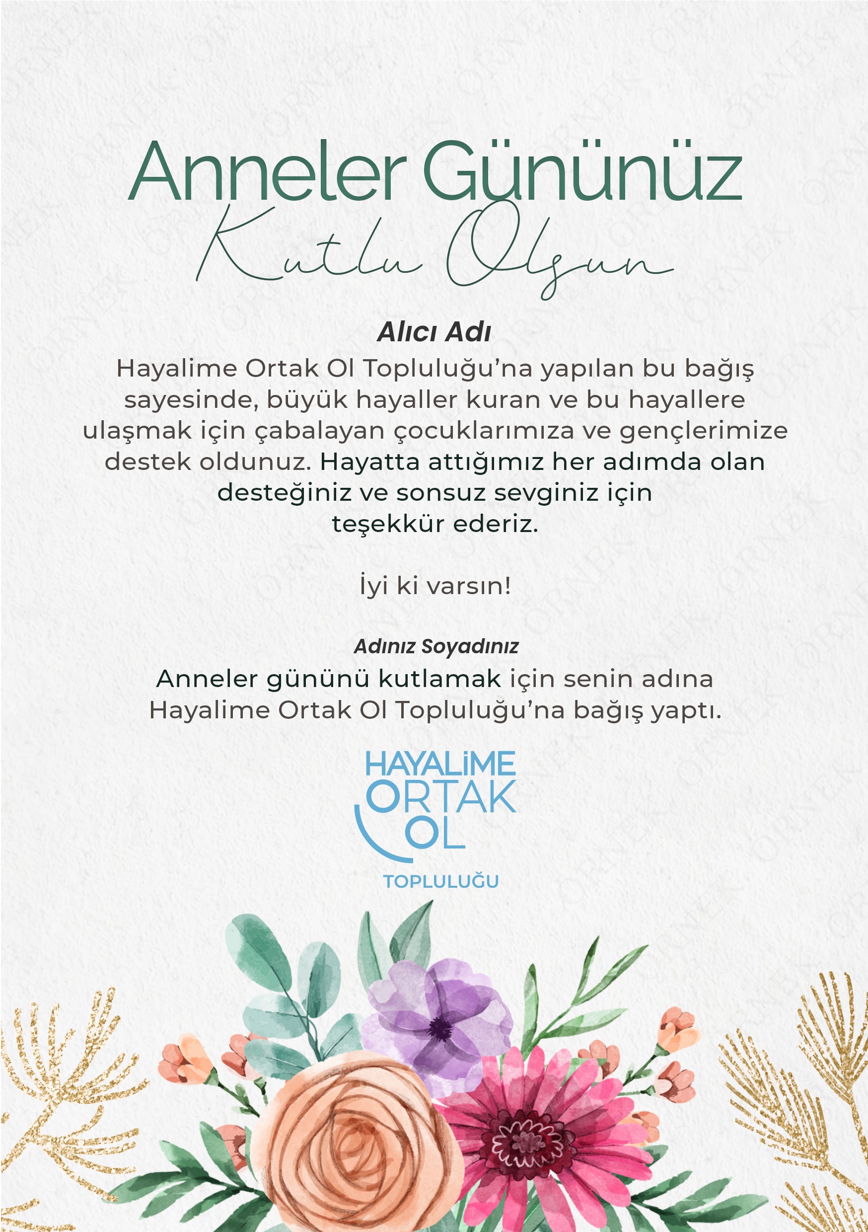 Anneler Günü 1