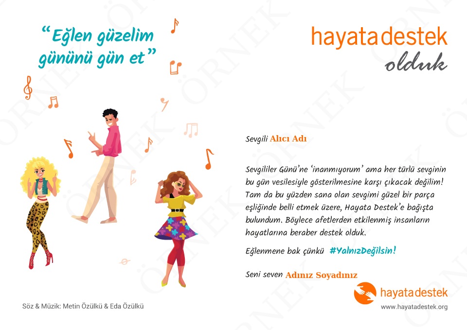 Sevgisini Şarkılarla Anlatanlara - Sevgililer Günü