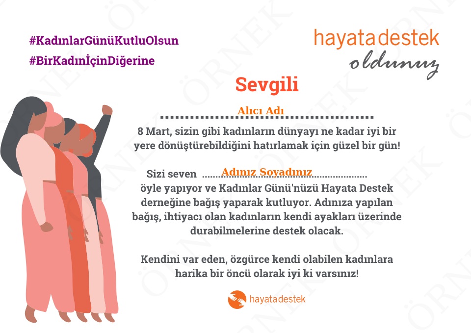 8 Mart Kadınlar Günü Sertifikası - 4