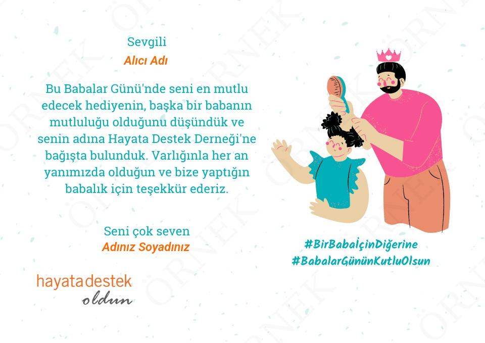 Babalar Günü Sertifikası - 2