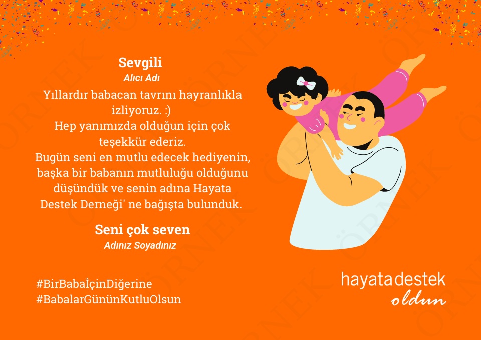 Babalar Günü Sertifikası - 3