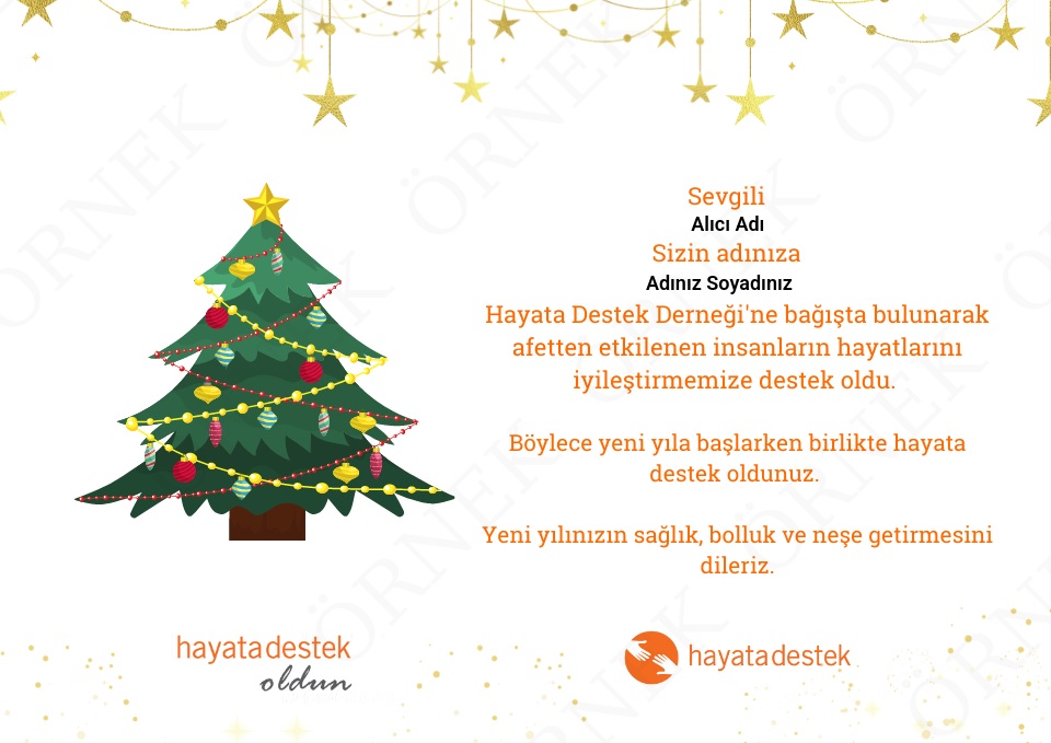 Yeni Yıl Kartı - 1