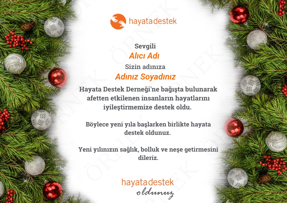 Yeni Yıl Kartı - 4