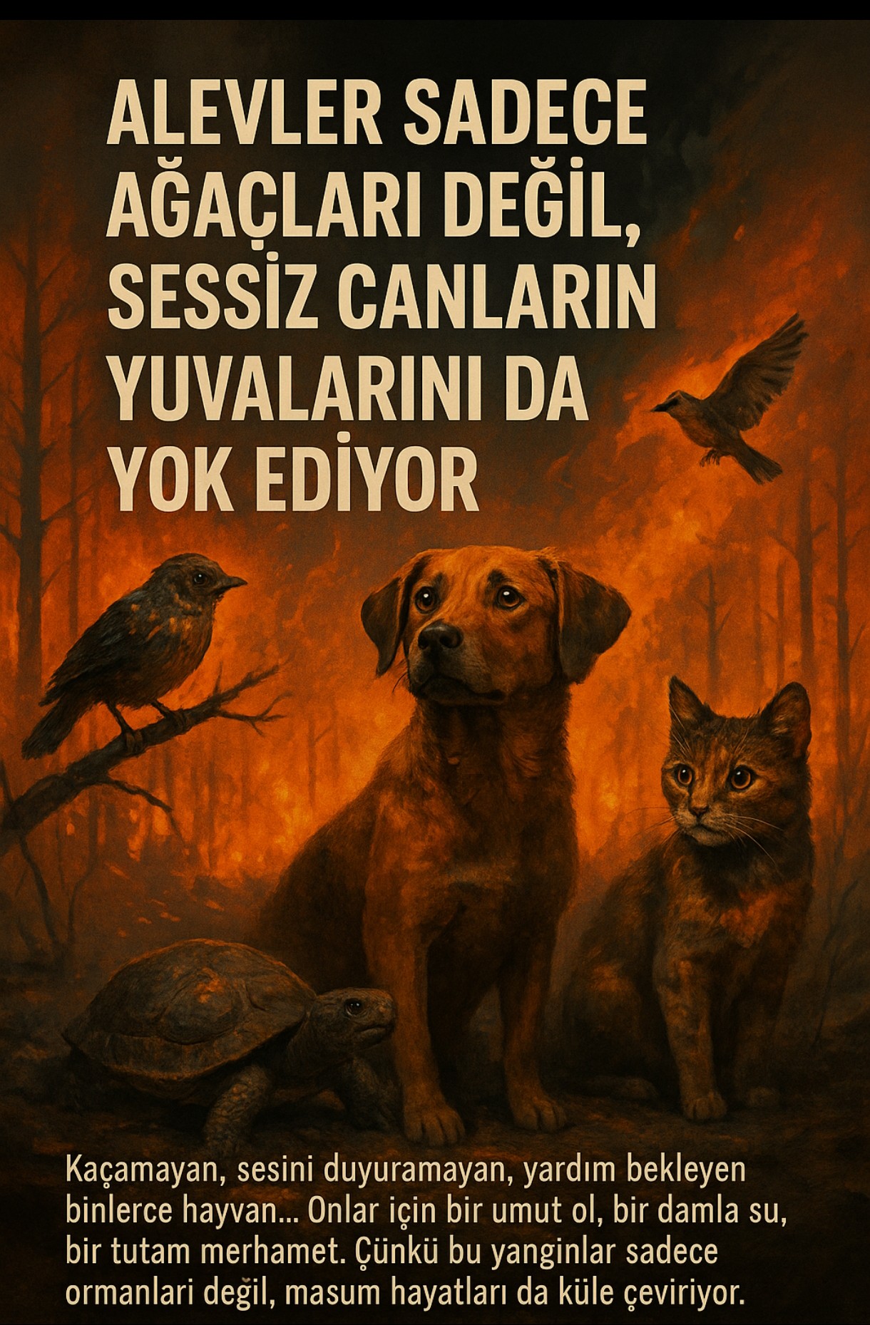 Yanan Ormanların Sessiz Canları