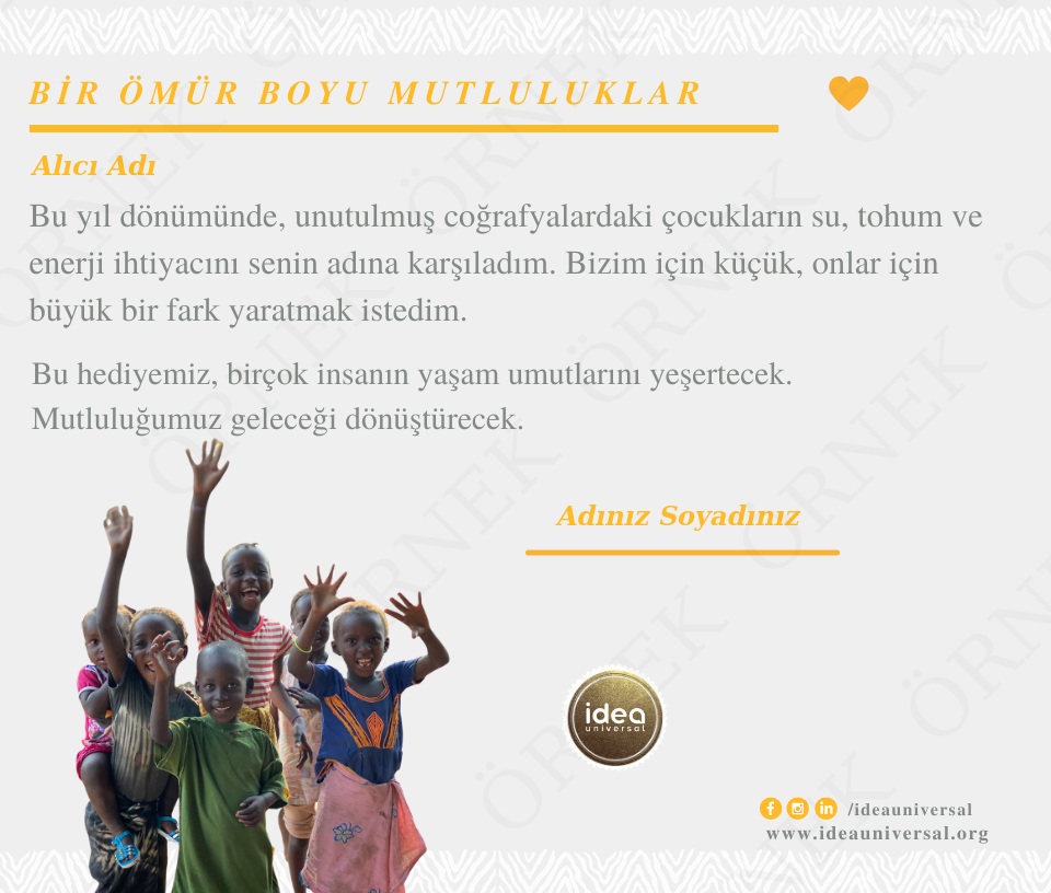 Yıl Dönümü Sertifikası
