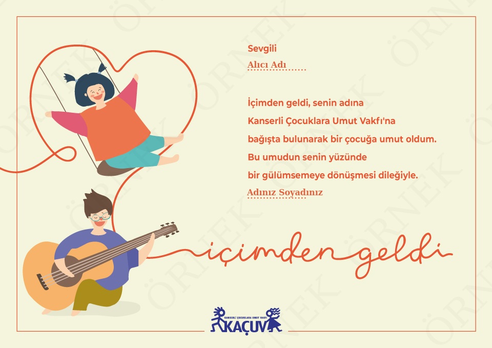 İçimden Geldi Sertifikası - Dostluk