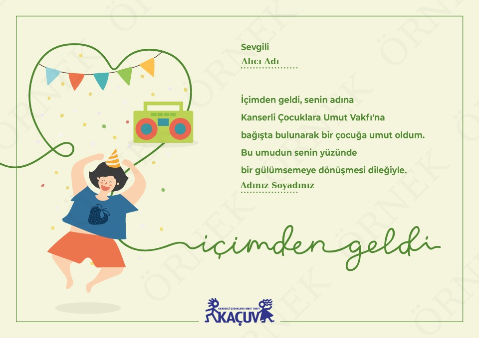 İçimden Geldi Sertifikası - Müzik