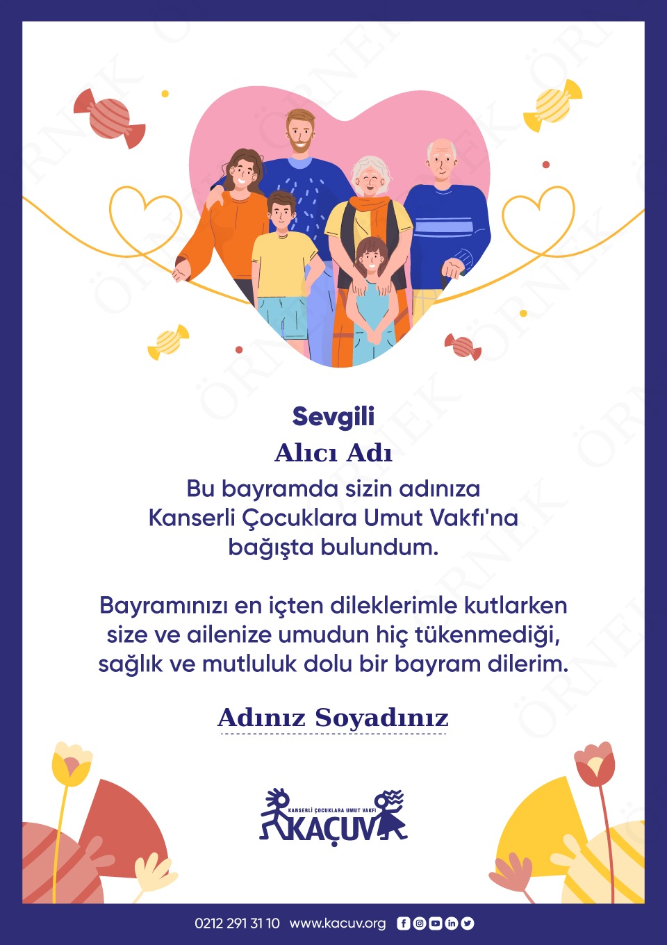 Bayram Tebrik Sertifikası (Siz)