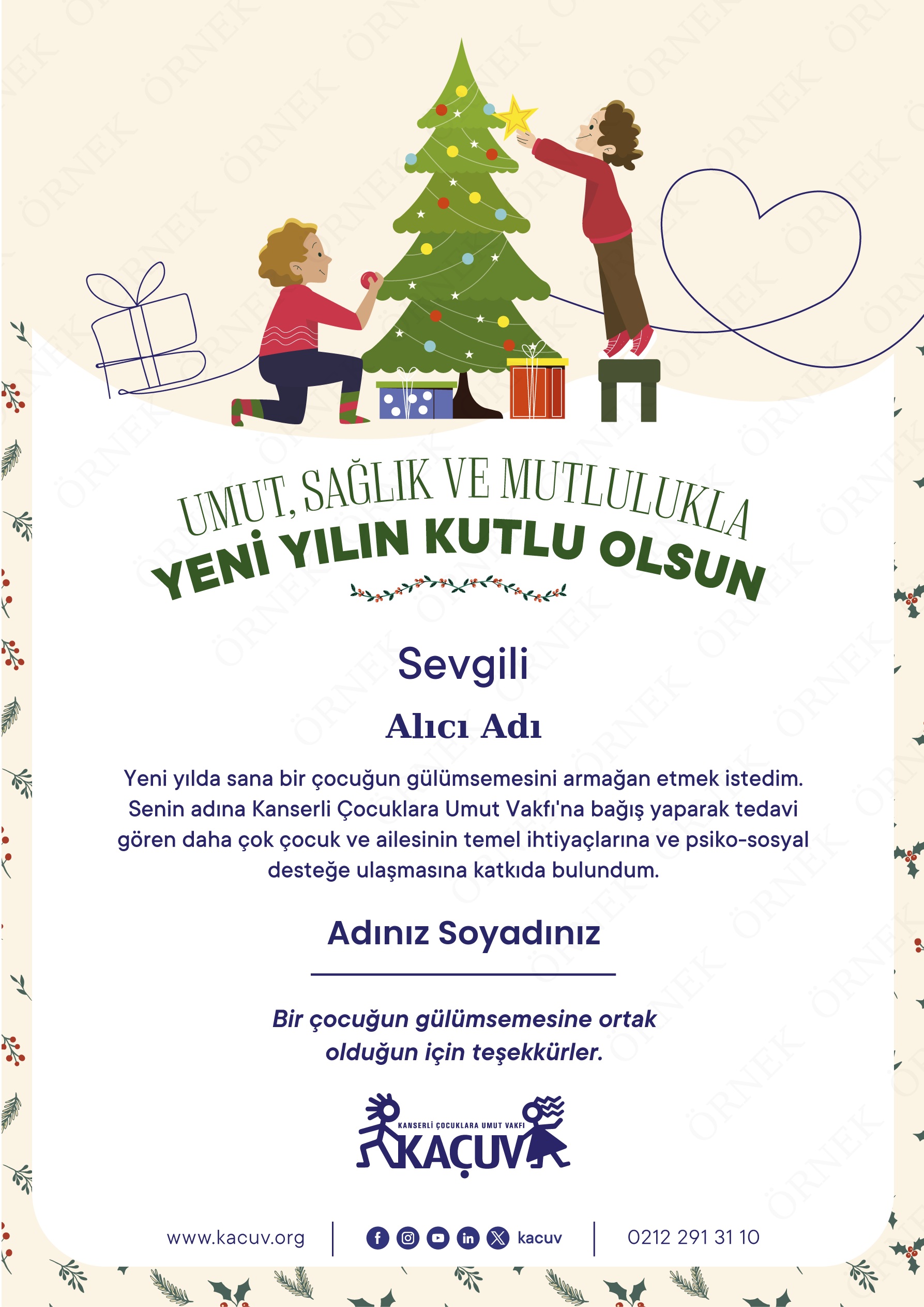 Yeni Yıl Sertifikası 3