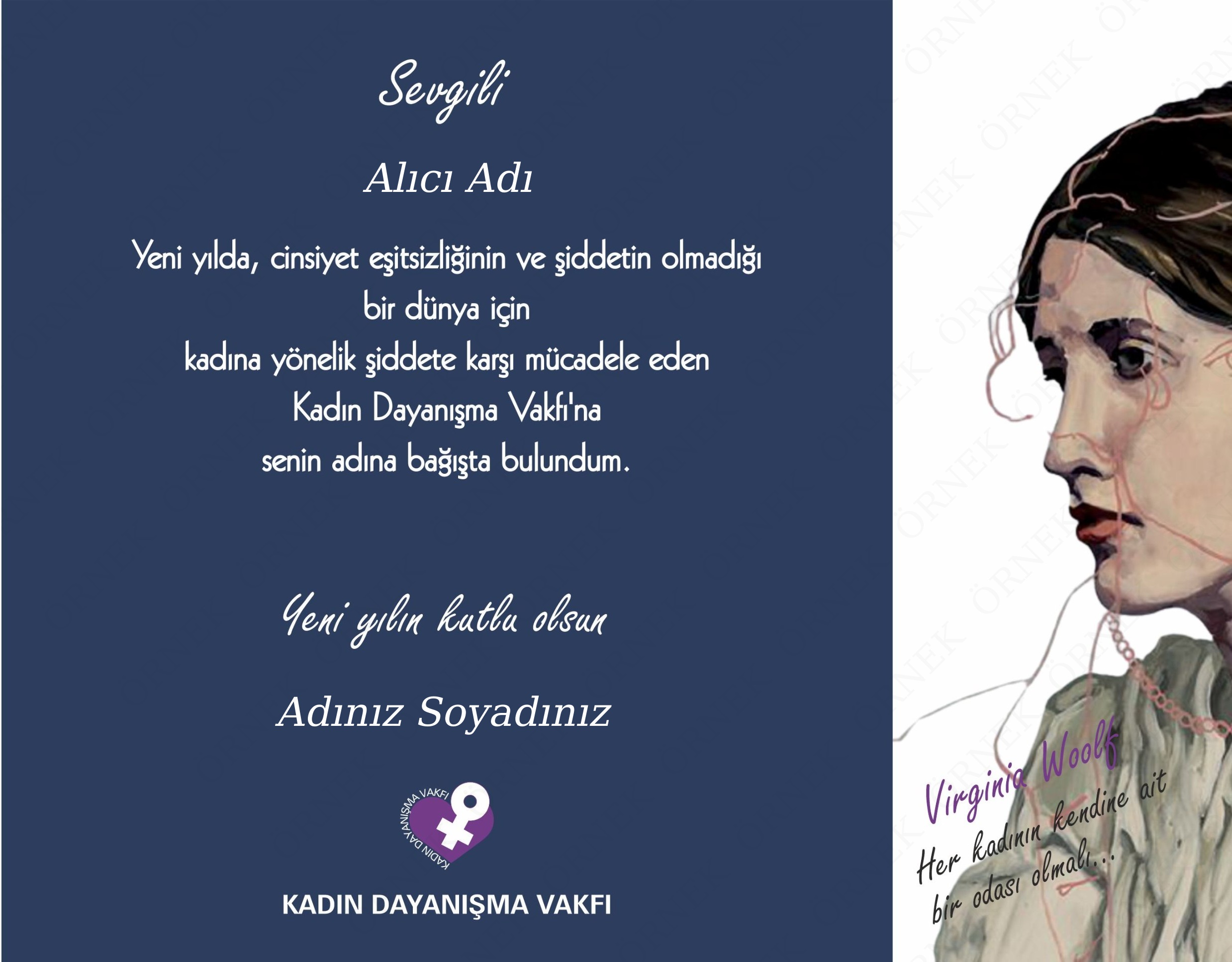 Yeni yılın kutlu olsun - Virginia