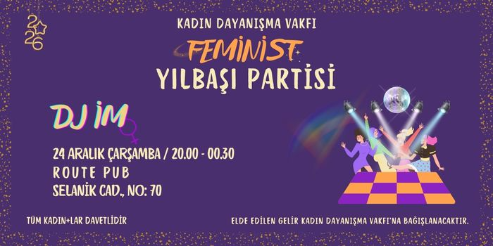 Kadın Dayanışma Vakfı Yılbaşı Partisi - 24 Aralık 2025