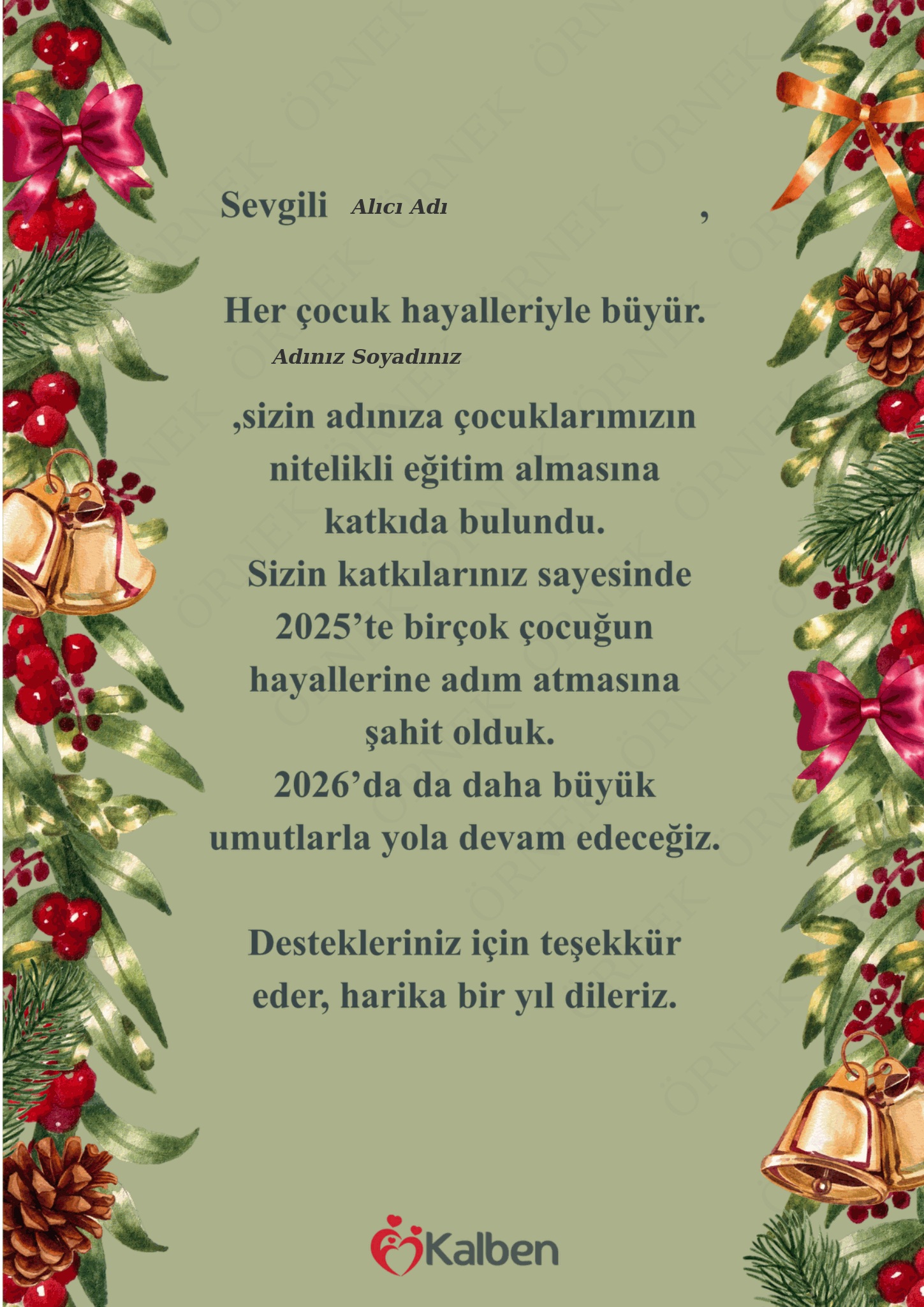 Yılbaşı Kartı