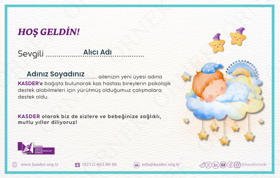 Hoşgeldin Bebek Tebriği
