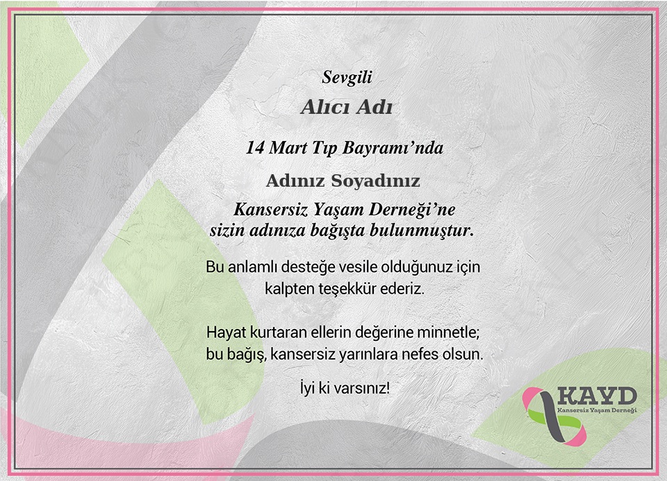 Tıp Bayramı Yatay Kurumsal