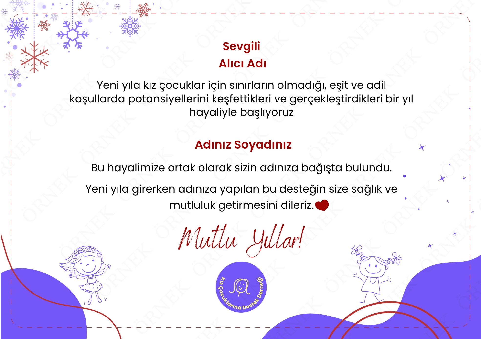 Yeni Yıl Sertifikası - 2