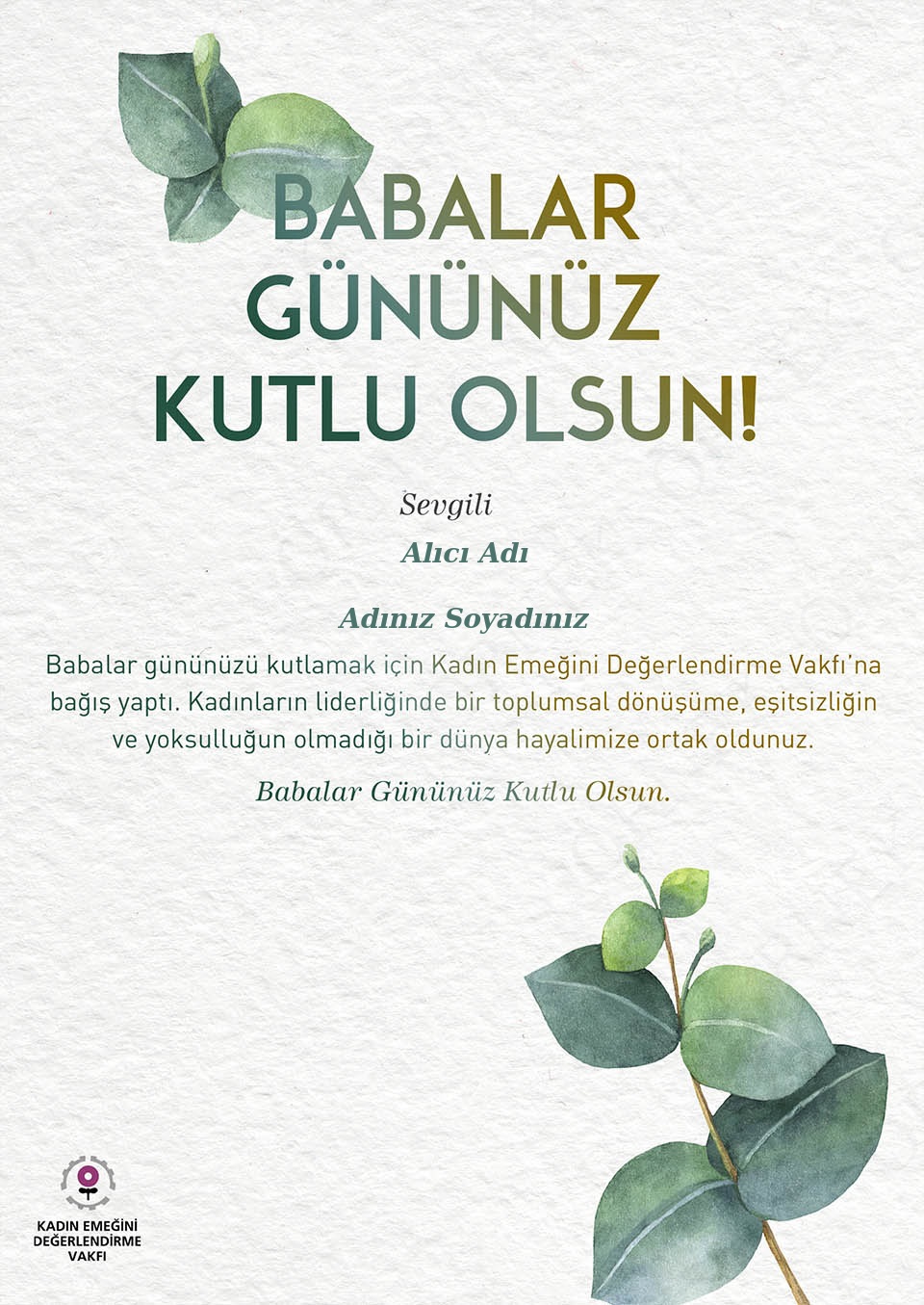 Babalar Günü Sertifikası_Yapraklar