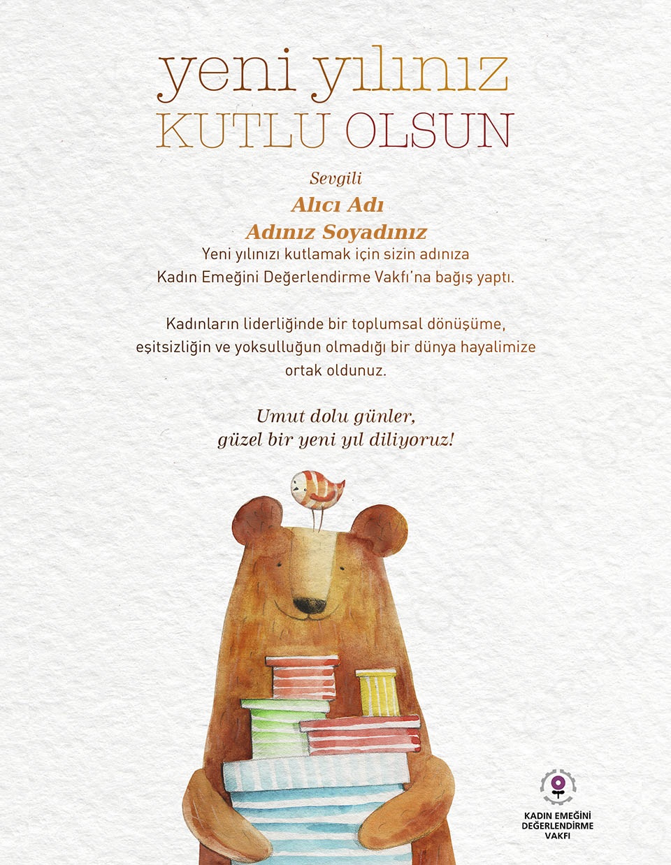 Yeni Yıl - Sevimli Ayıcık