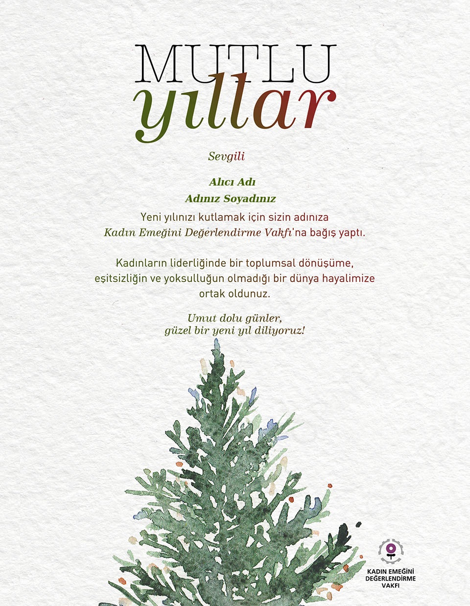 Yeni Yıl - Çam Ağacı