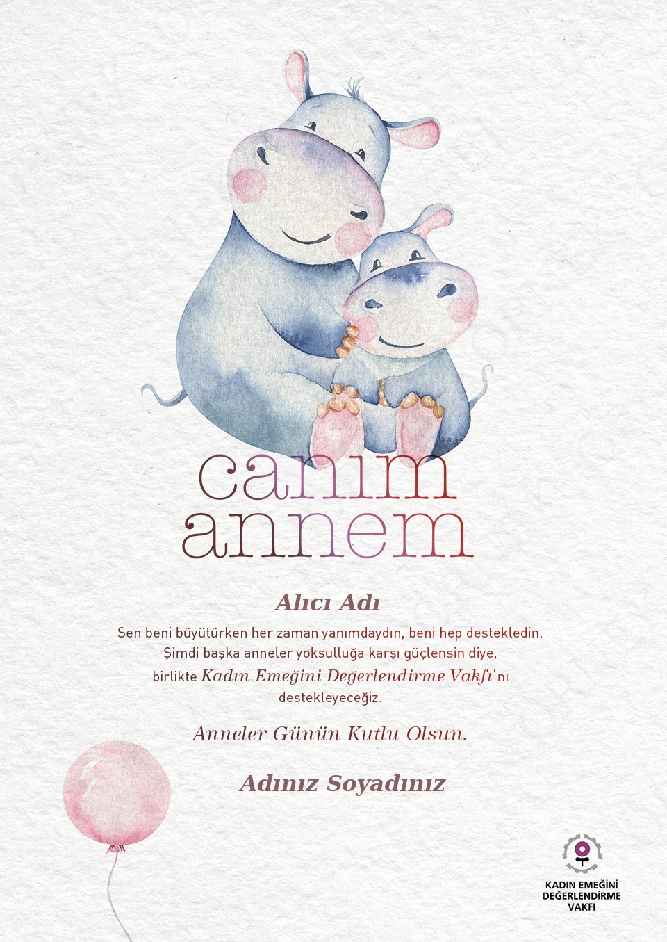 Canım Annem-Hipopotam