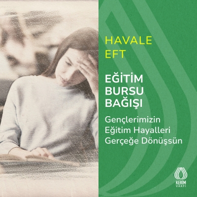 Burs Bağışı - Havale/EFT