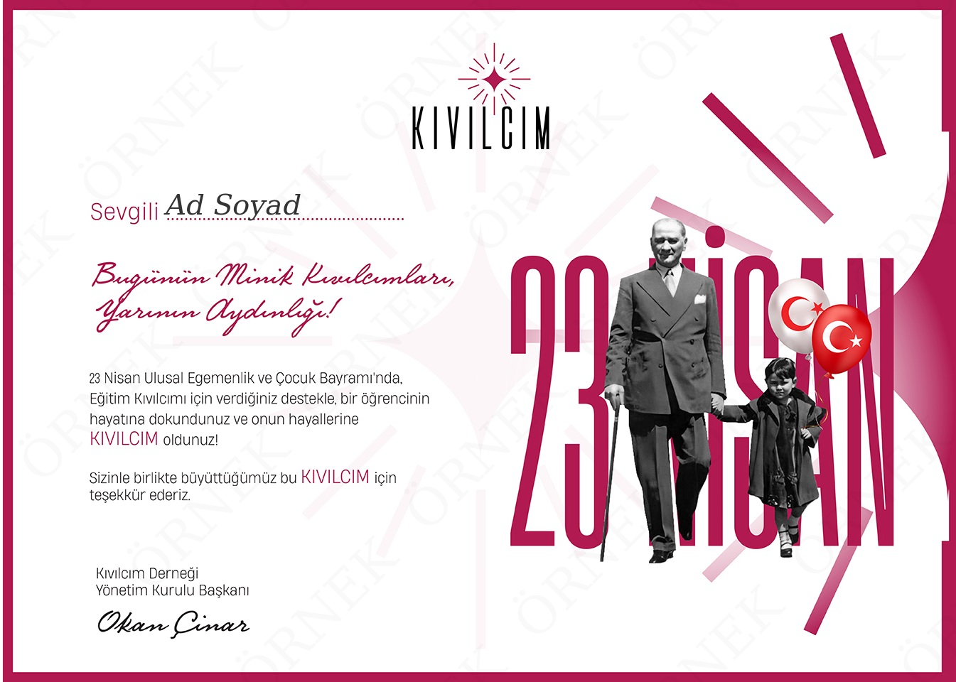 23 Nisan (Tek İsimli)