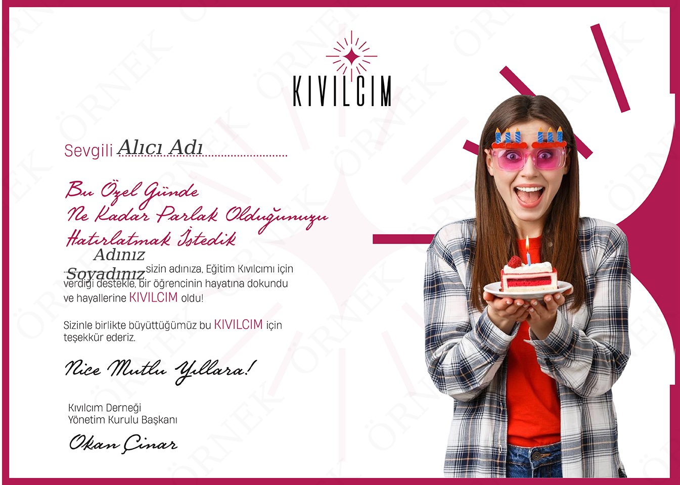 Doğum Günü-1 (Kişi Adına)