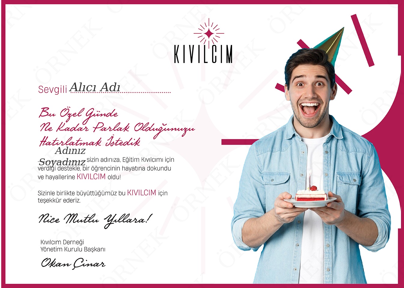 Doğum Günü-2 (Kişi Adına)