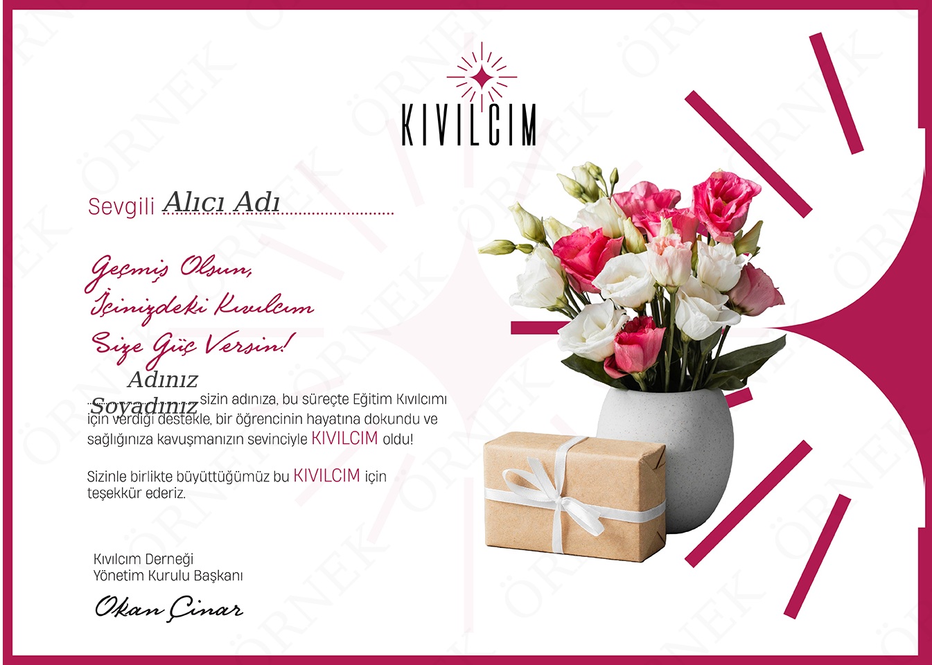 Geçmiş Olsun (Kişi Adına)