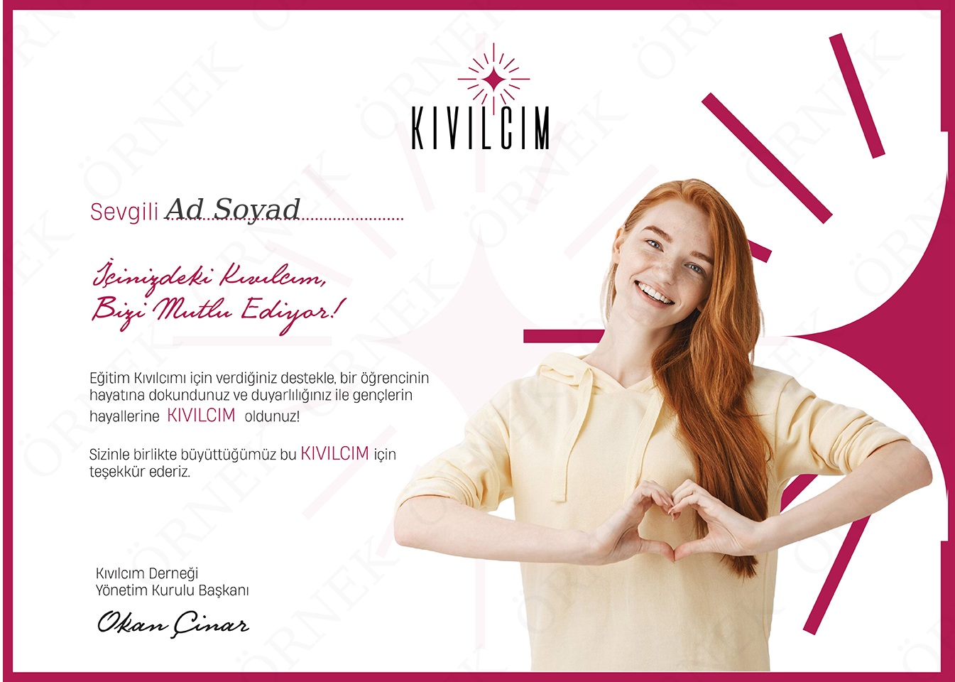 Kendiniz İçin-1 (Tek İsimli)