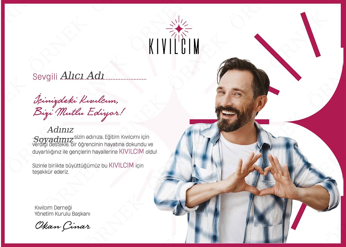 Kendiniz İçin-2 (Kişi Adına)